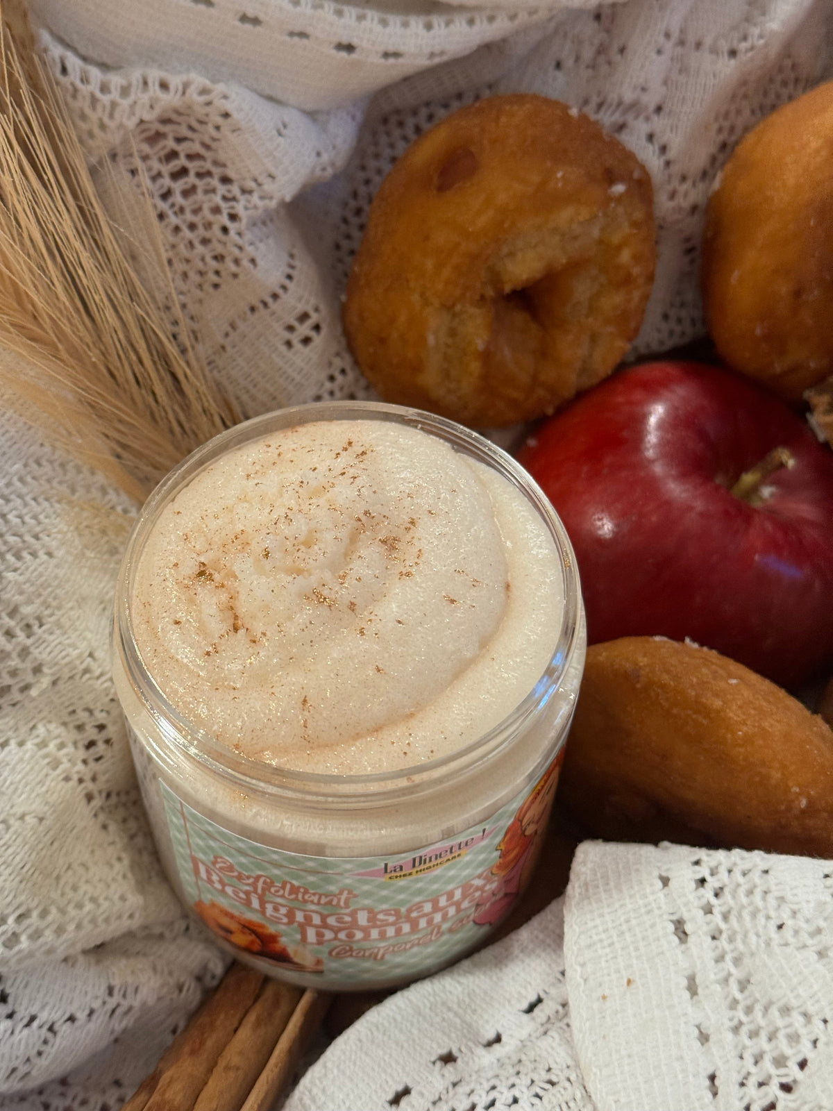 Exfoliant corporel sucrĂ© đđ„ Beignets aux pommes