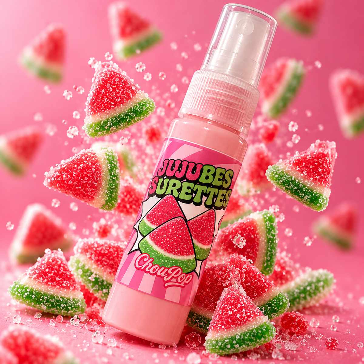 Mini spray jujubes surettes