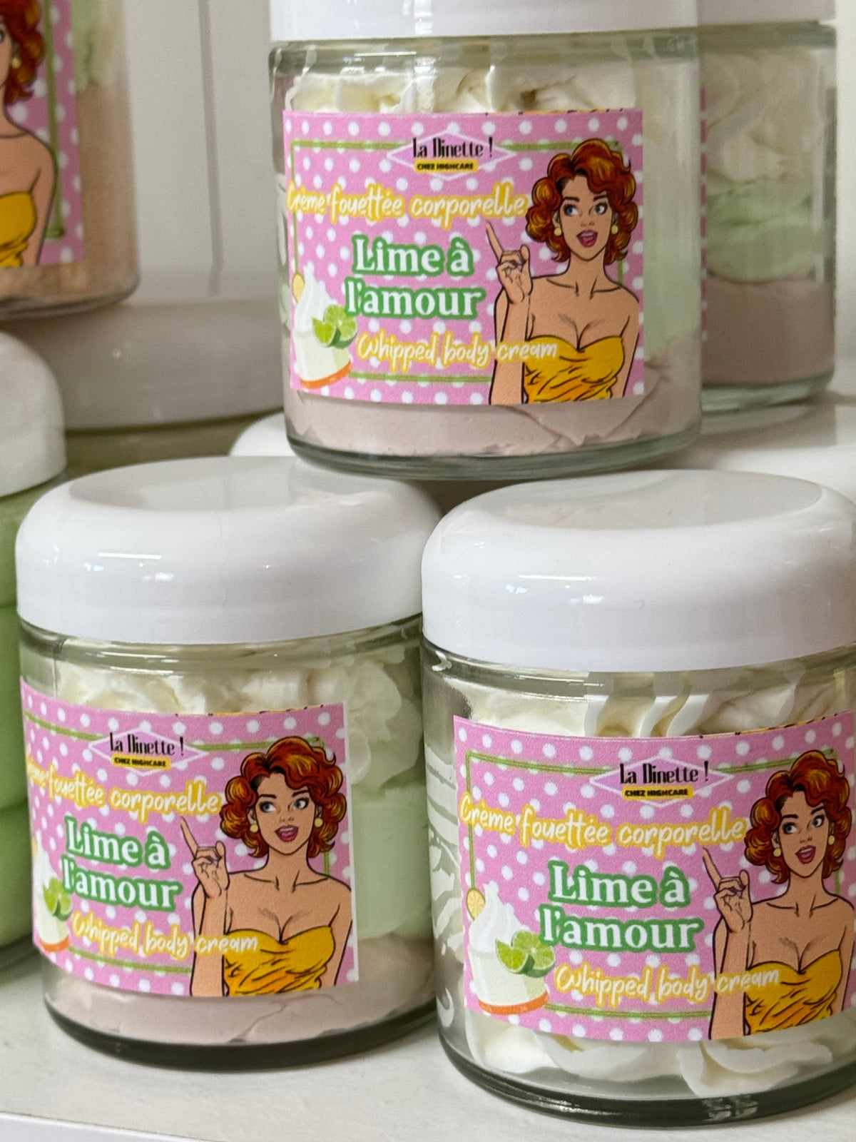 Crème fouettée corporelle 🍰🍋‍🟩🧁 Lime à l’amour 💚