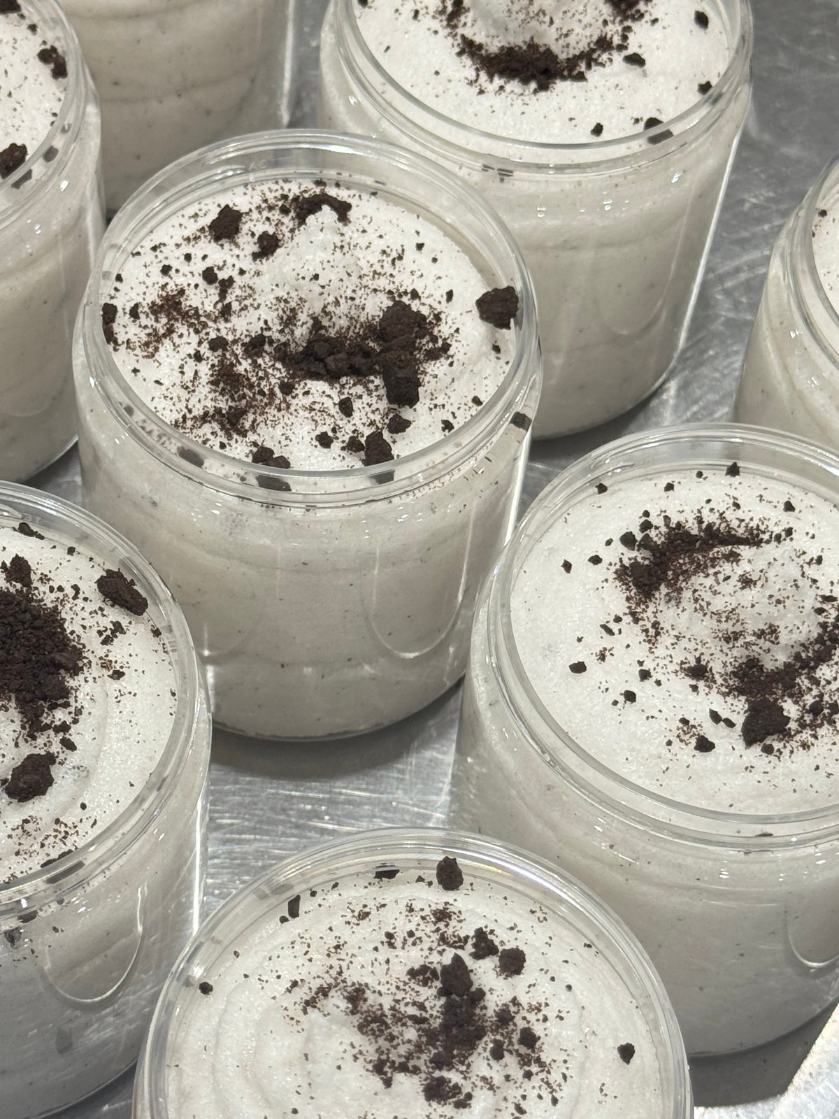 Exfoliant corporel sucré 🍪🍨🥄 Mec fluffy biscuits&crème