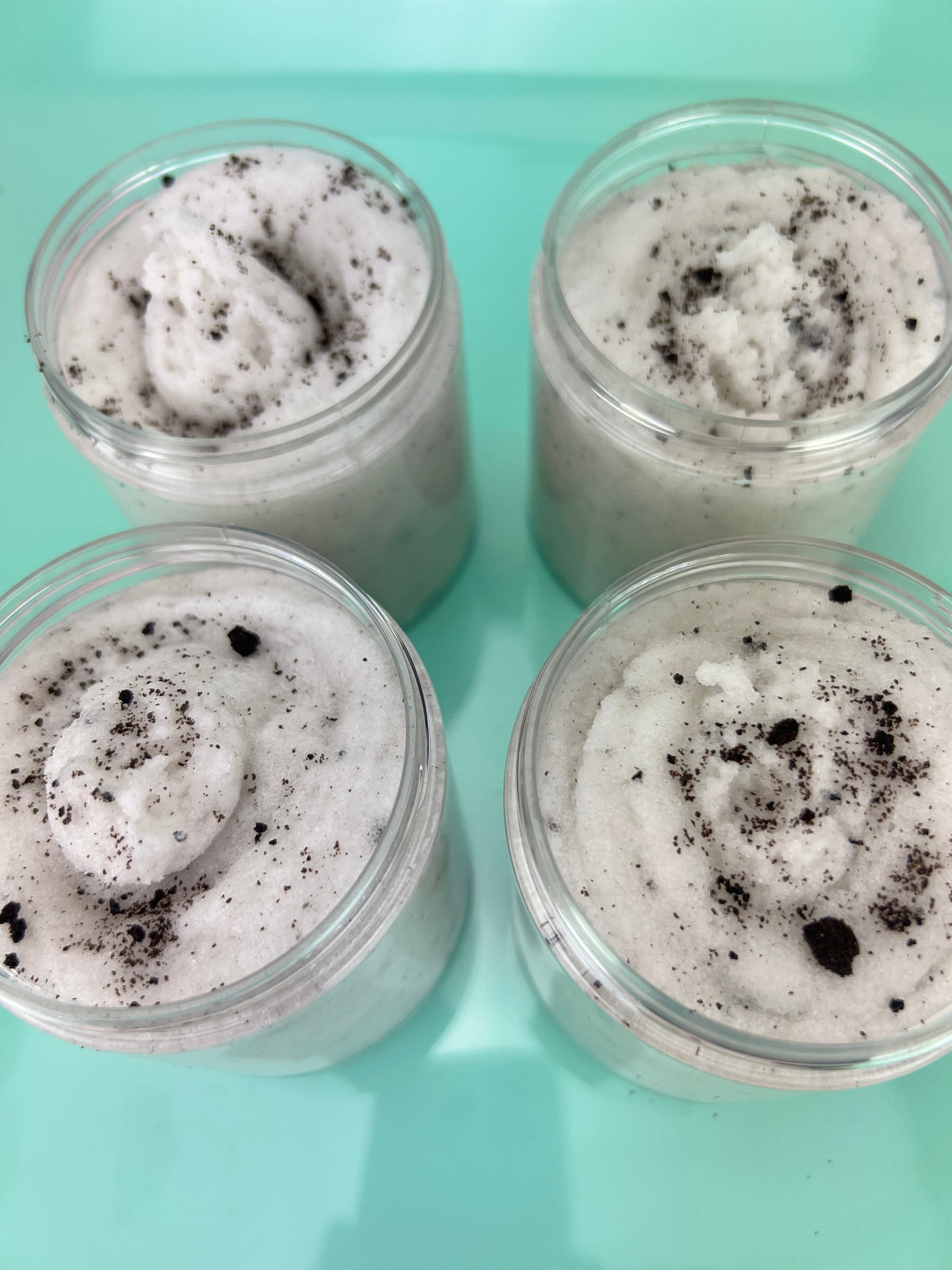 Exfoliant corporel sucré 🍪🍨🥄 Mec fluffy biscuits&crème