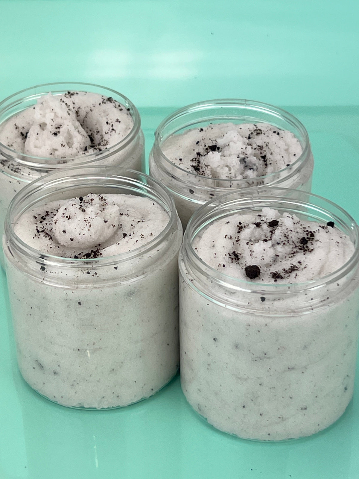 Exfoliant corporel sucré 🍪🍨🥄 Mec fluffy biscuits&crème