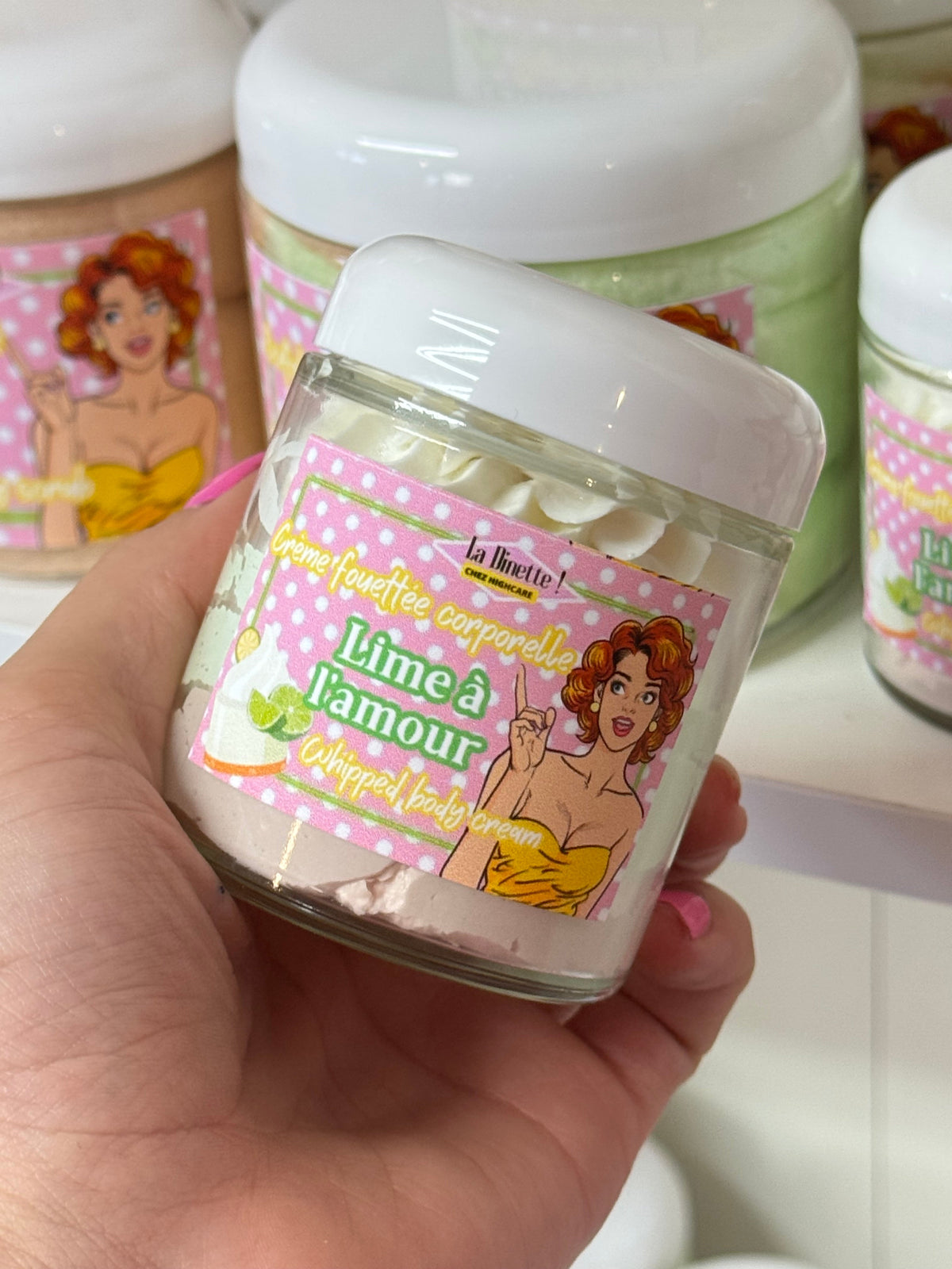 Crème fouettée corporelle 🍰🍋‍🟩🧁 Lime à l’amour 💚
