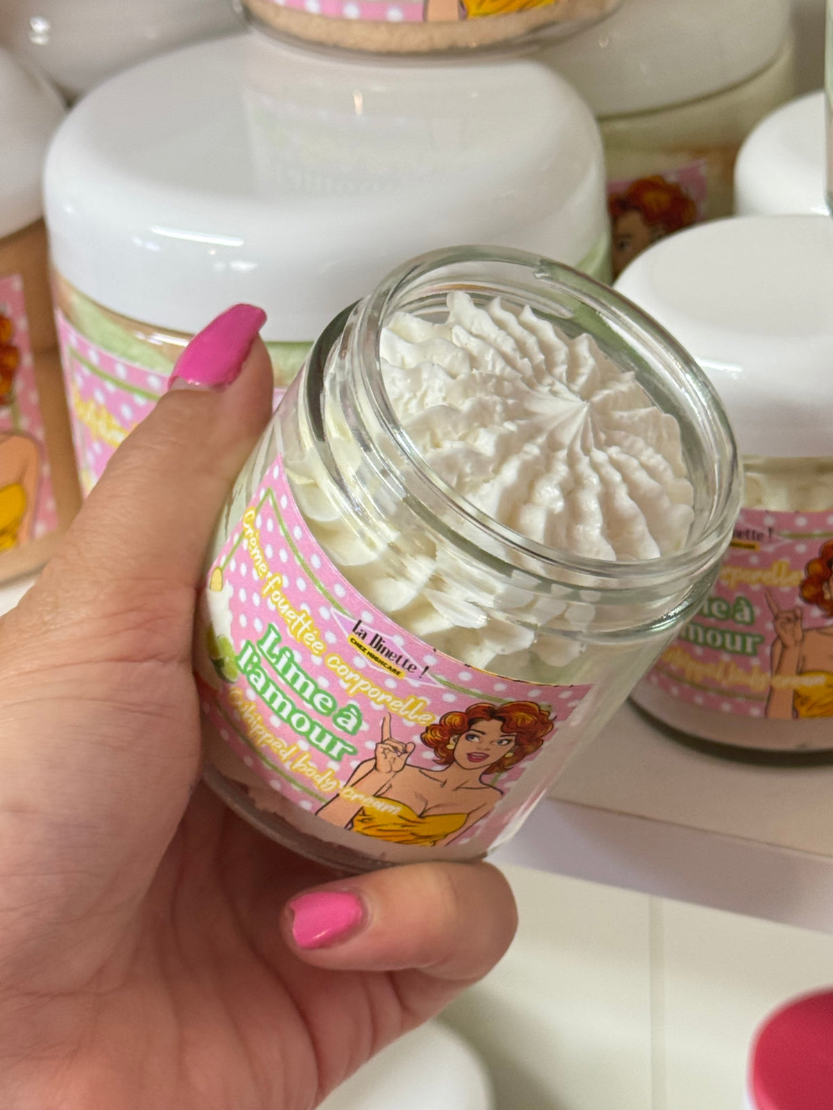 Crème fouettée corporelle 🍰🍋‍🟩🧁 Lime à l’amour 💚