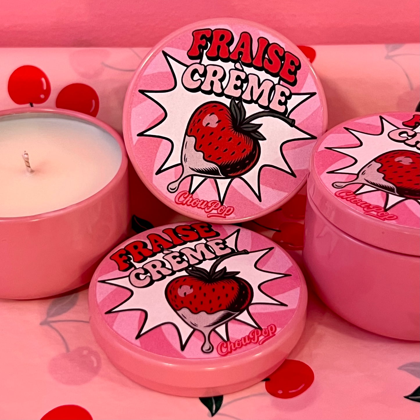 Mini Fraise Crème