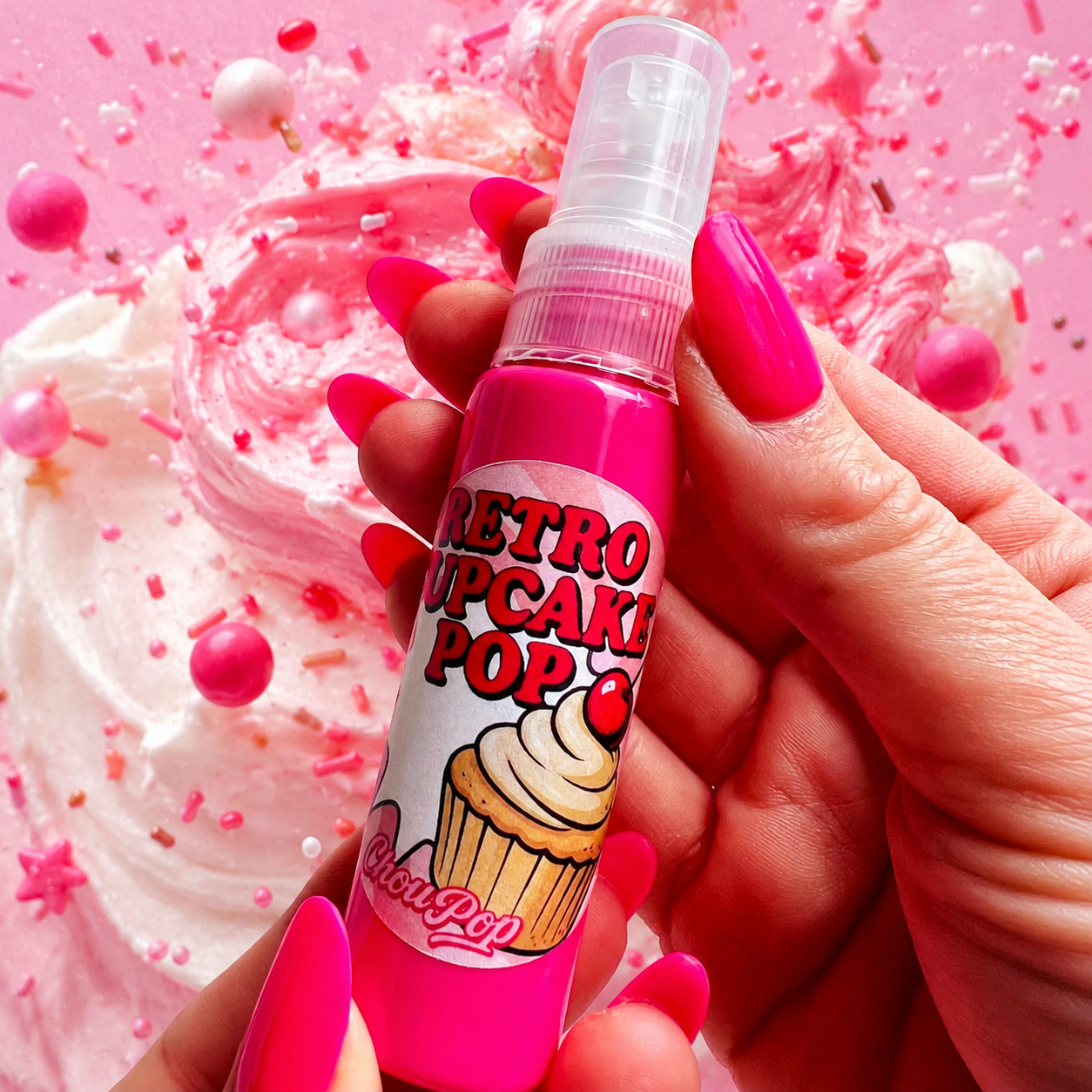Mini Spray Cupcake