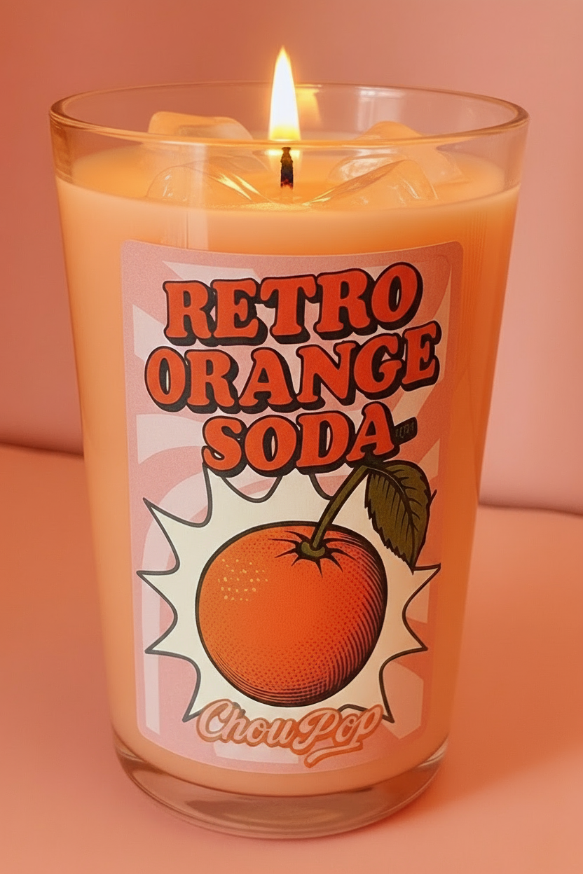 Retro Orange Soda