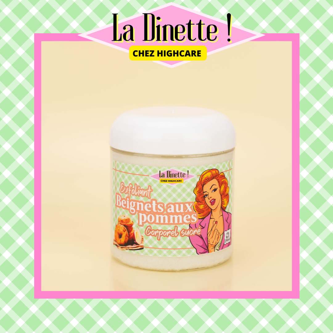 Exfoliant corporel sucré 🍎🥐 Beignets aux pommes