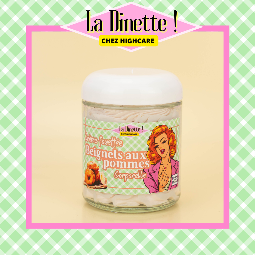 Crème fouettée corporelle 🍎🥐 Beignets aux pommes