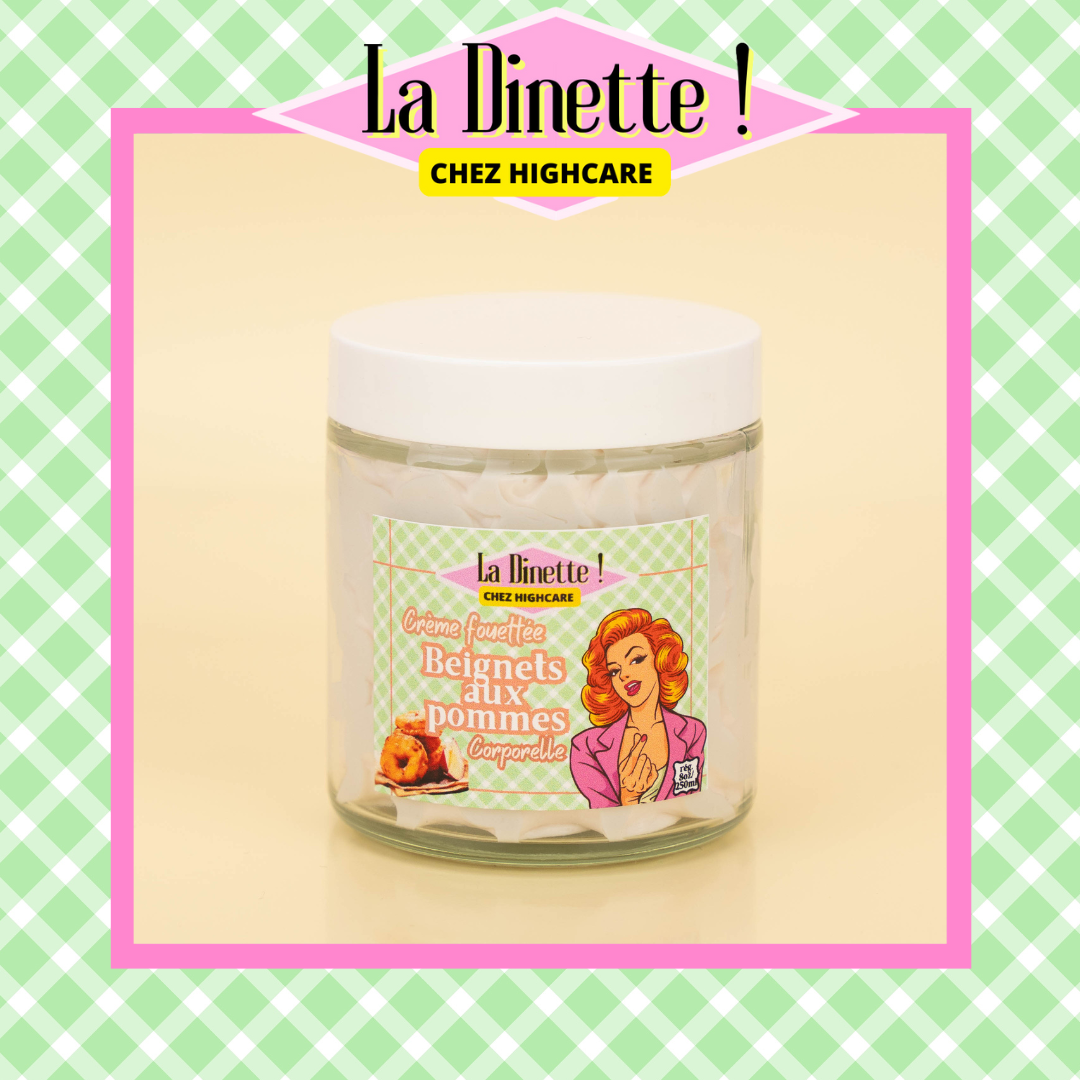 Crème fouettée corporelle 🍎🥐 Beignets aux pommes