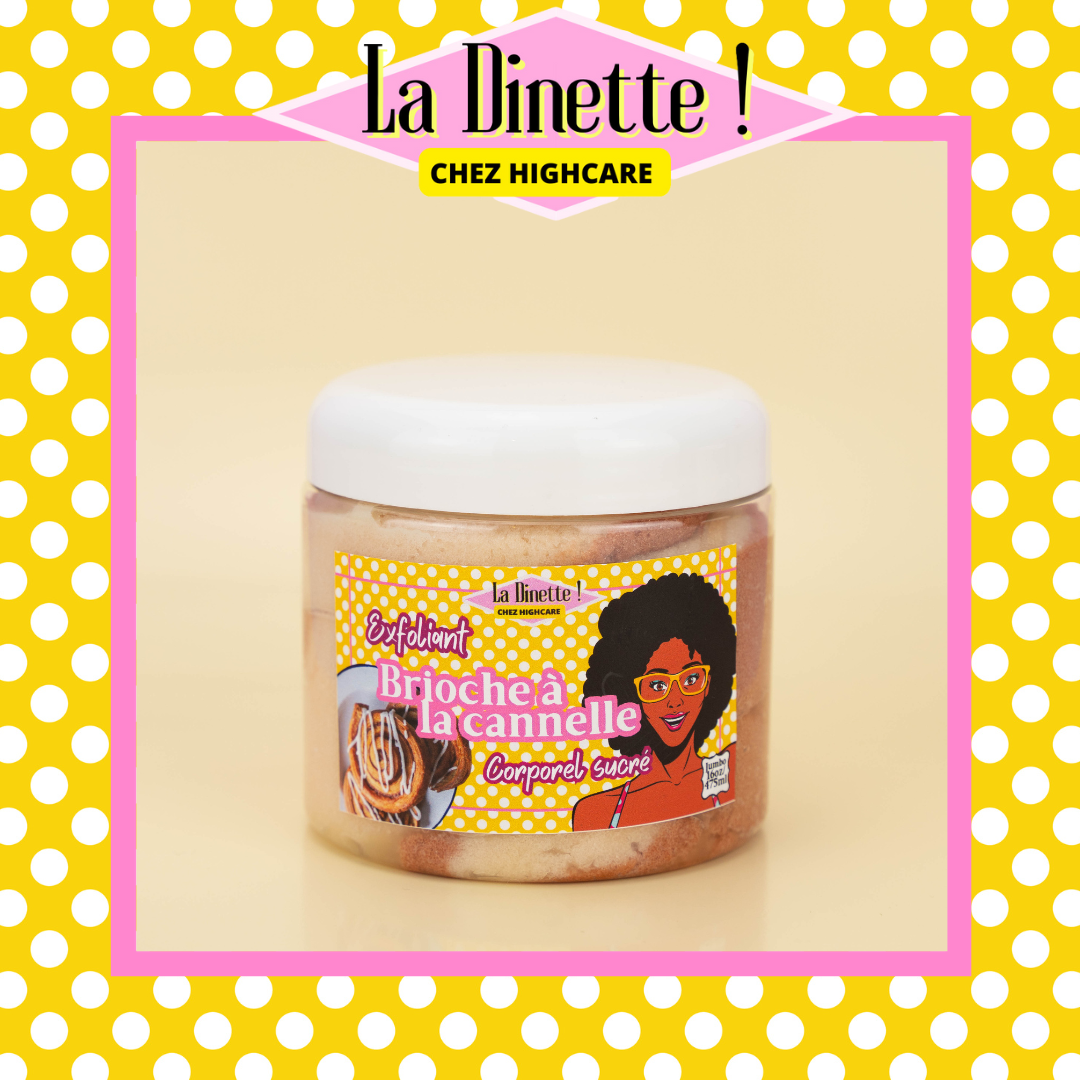Exfoliant corporel sucré 🥐❣️🥖 Brioche à la cannelle