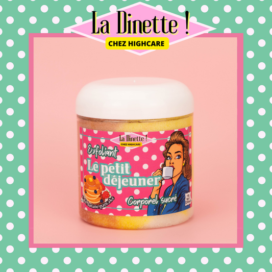 Exfoliant corporel sucré 🍳☕️🥞🍌 Le petit déjeuner (café, banane, pancake vanille)