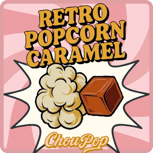 Popcorn caramel imparfait